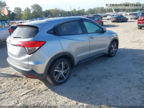2022 Honda Hr-V Awd Ex VIN 3CZRU6H57NM723406 фото 4