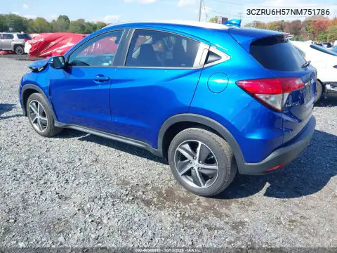 3CZRU6H57NM751786 — 2022 Honda HR-V, фото 4 с аукциона IAAI, Передняя часть
