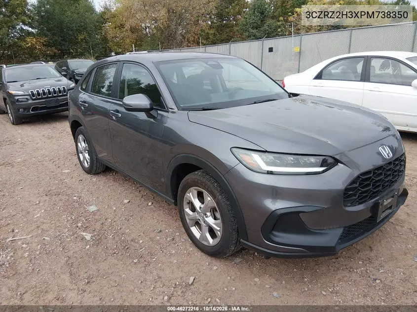 3CZRZ2H3XPM738350 — 2023 Honda HR-V, фото 2 с аукциона IAAI, Град