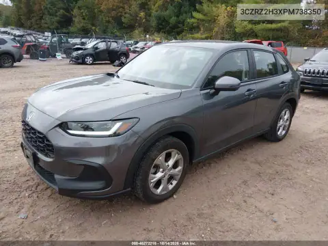 3CZRZ2H3XPM738350 — 2023 Honda HR-V, фото 3 с аукциона IAAI, Град