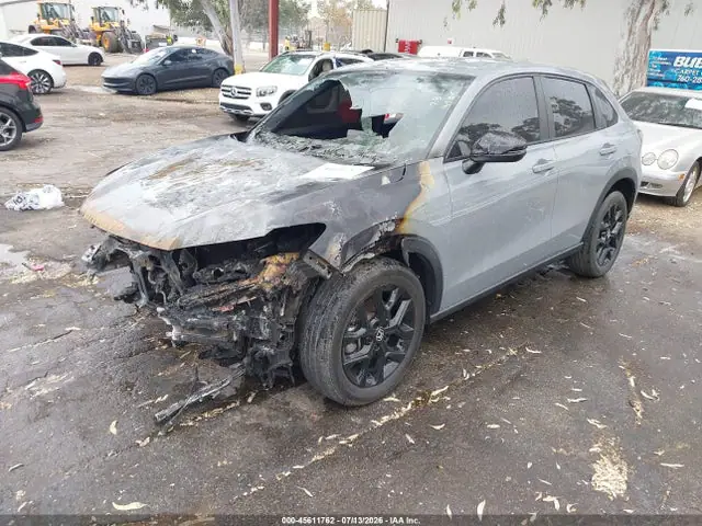 3CZRZ2H59RM777760 — 2024 Honda HR-V, фото 2 с аукциона IAAI 29.09.2026, Пожар двигателя