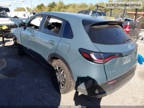 2025 Honda Hr-V Awd Sport VIN 3CZRZ2H50SM768564 фото 3