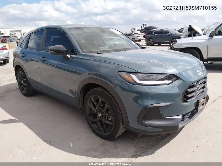 3CZRZ1H59SM710155 — 2025 Honda HR-V, фото 2 с аукциона IAAI, Левый бок