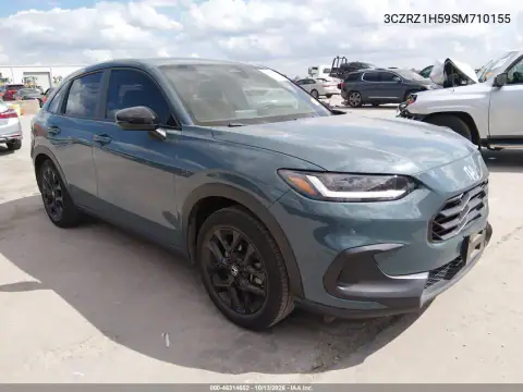 3CZRZ1H59SM710155 — 2025 Honda HR-V, Левая сторона, фото до ремонта