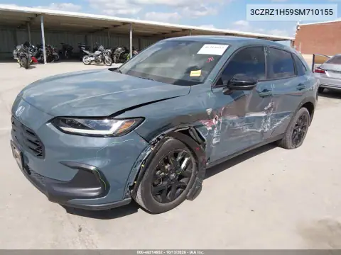3CZRZ1H59SM710155 — 2025 Honda HR-V, фото 3 с аукциона IAAI, Левый бок