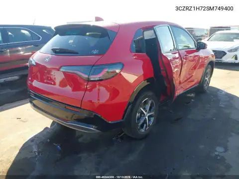 2025 Honda Hr-V 2Wd Ex-L VIN 3CZRZ1H72SM749400 фото 5