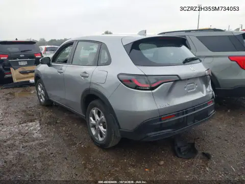 3CZRZ2H35SM734053 — 2025 Honda HR-V, фото 4 с аукциона IAAI, Задняя часть