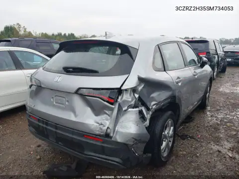 3CZRZ2H35SM734053 — 2025 Honda HR-V, фото 5 с аукциона IAAI, Задняя часть