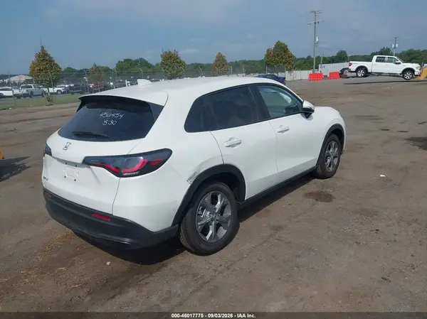 3CZRZ2H35TM751131 — 2026 Honda HR-V, фото 4 с аукциона IAAI 15.10.2026, Задняя часть справа