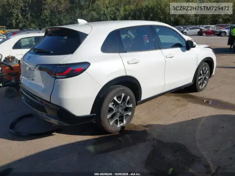 2026 Honda Hr-V Awd Ex-L VIN 3CZRZ2H75TM729472 фото 5