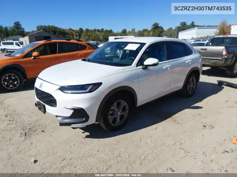 2026 Honda Hr-V Awd Lx VIN 3CZRZ2H30TM743535 фото 3