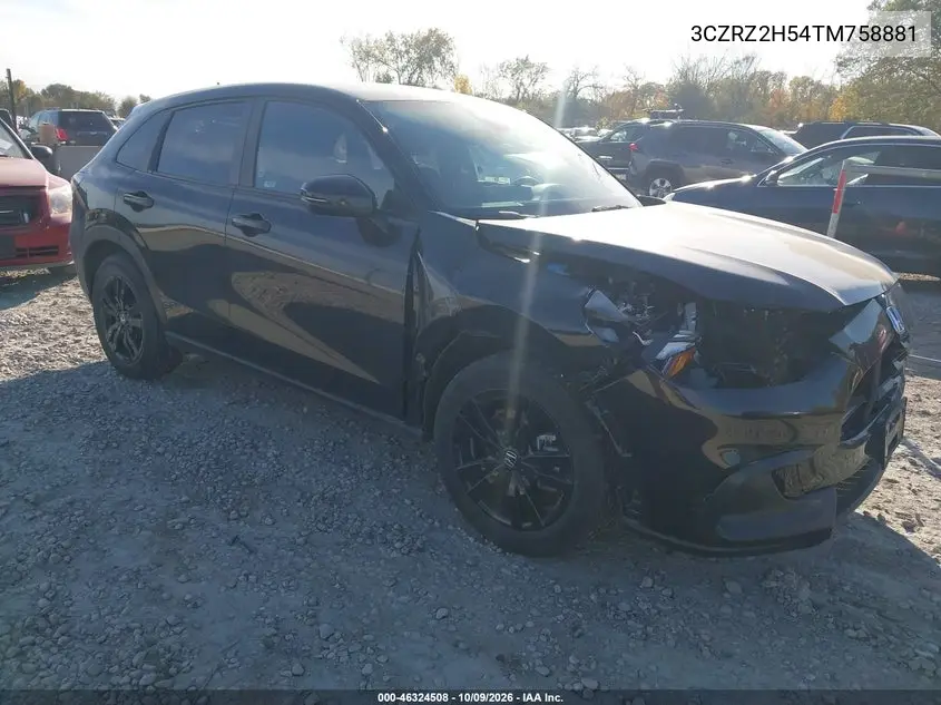 2026 Honda Hr-V Awd Sport VIN 3CZRZ2H54TM758881 фото 2