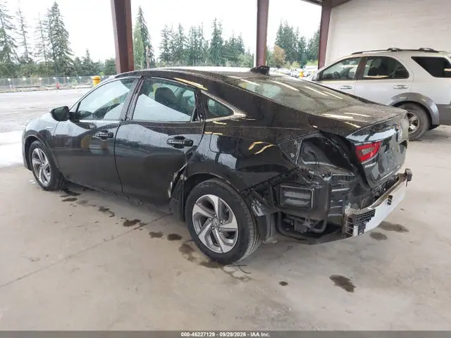 19XZE4F5XLE001655 — 2020 Honda Insight EX, фото 3 с аукциона IAAI 14.10.2026, Задняя часть
