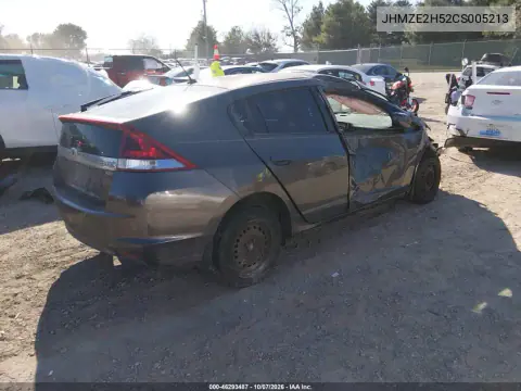 2012 Honda Insight Lx VIN JHMZE2H52CS005213 фото 4