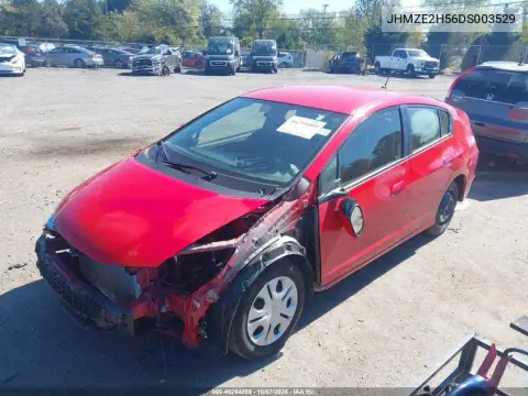 2013 Honda Insight Lx VIN JHMZE2H56DS003529 фото 3