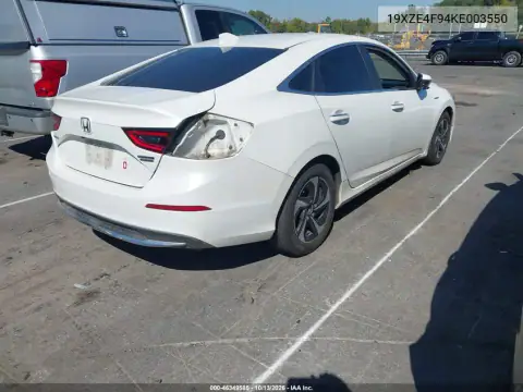 19XZE4F94KE003550 — 2019 Honda Insight, фото 4 с аукциона IAAI, Естественный износ