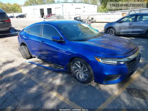 19XZE4F98LE002001 — 2020 Honda Insight, Правая сторона, фото до ремонта