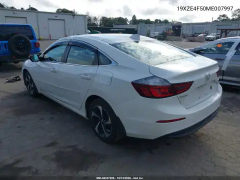 2021 Honda Insight Ex VIN 19XZE4F50ME007997 фото 4