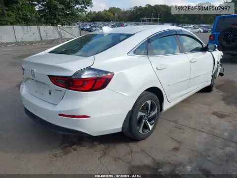 2021 Honda Insight Ex VIN 19XZE4F50ME007997 фото 5