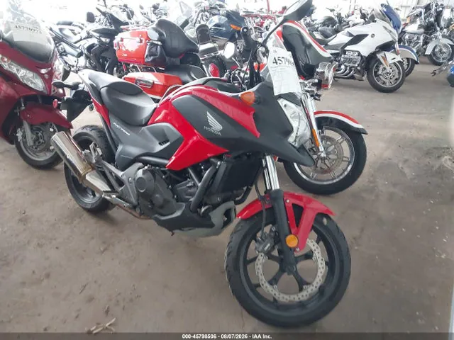 2014 Honda NC700X VIN JH2RC6309EK000398 фото 1
