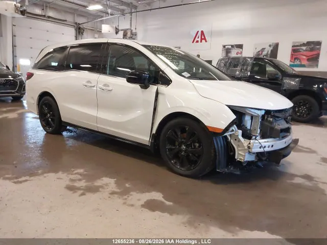 2023 Honda Odyssey Black Edition VIN 5FNRL6H08PB500795 фото 1