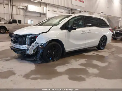 2023 Honda Odyssey Black Edition VIN 5FNRL6H08PB500795 фото 2