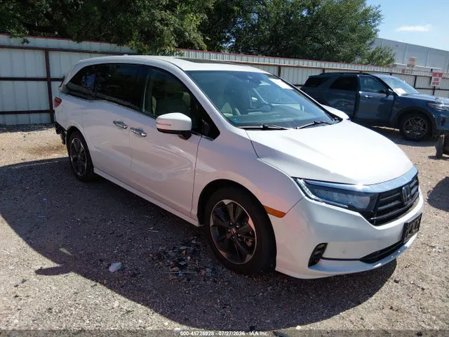 2024 Honda Odyssey Elite VIN 5FNRL6H96RB055216 фото 1