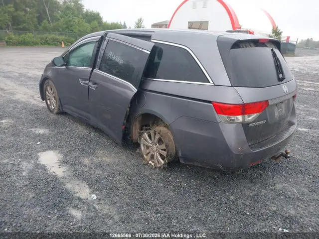5FNRL5H67EB501965 — 2014 Honda Odyssey EX-L, фото 3 с аукциона IAAI 13.10.2026, Левый бок