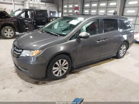 2014 Honda Odyssey Ex-l VIN 5FNRL5H66EB020461 фото 2