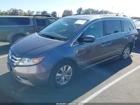 2014 Honda Odyssey Ex-l VIN 5FNRL5H61EB074587 фото 2