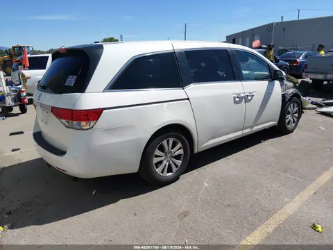 2015 Honda Odyssey Ex-l VIN 5FNRL5H63FB020421 фото 4
