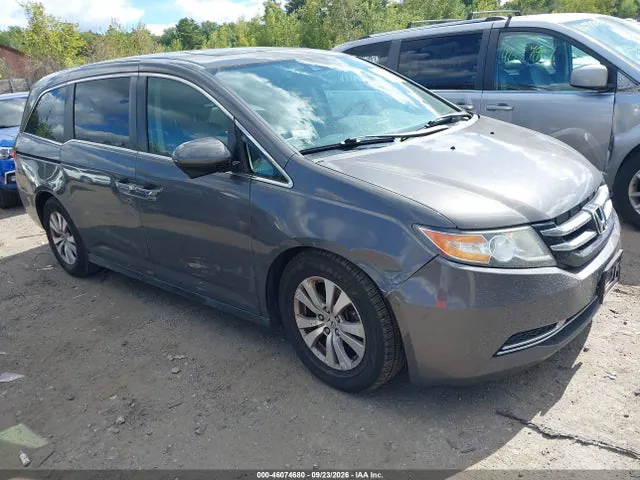 2015 Honda Odyssey Ex-l VIN 5FNRL5H61FB047682 фото 1