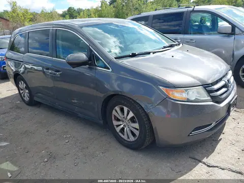 5FNRL5H61FB047682 — 2015 Honda Odyssey EX-L, Передняя часть (Front End), фото до ремонта