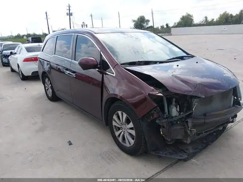 5FNRL5H63FB110071 — 2015 Honda Odyssey EX-L, Передняя часть (Front End), фото до ремонта