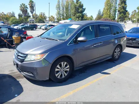 2015 Honda Odyssey Ex-l VIN 5FNRL5H64FB025689 фото 2