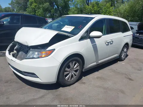 2016 Honda Odyssey Ex-l VIN 5FNRL5H62GB002557 фото 2