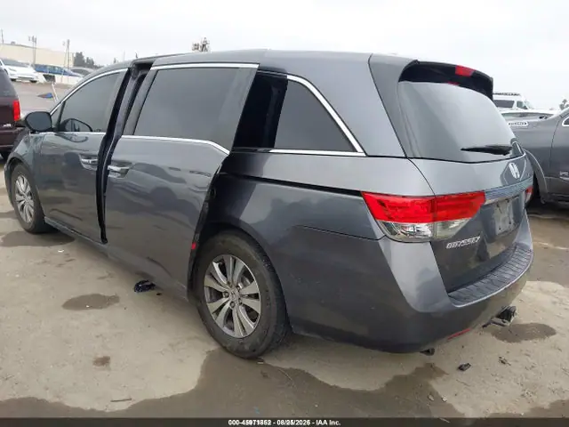 5FNRL5H61GB114265 — 2016 Honda Odyssey EX-L, фото 3 с аукциона IAAI 14.10.2026, Передняя часть