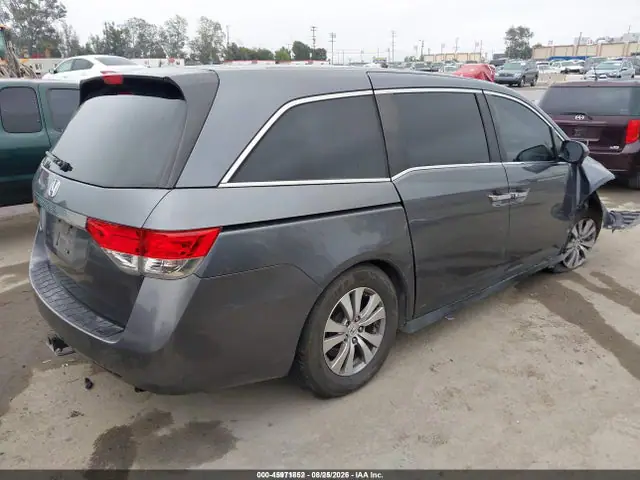 5FNRL5H61GB114265 — 2016 Honda Odyssey EX-L, фото 4 с аукциона IAAI 14.10.2026, Передняя часть