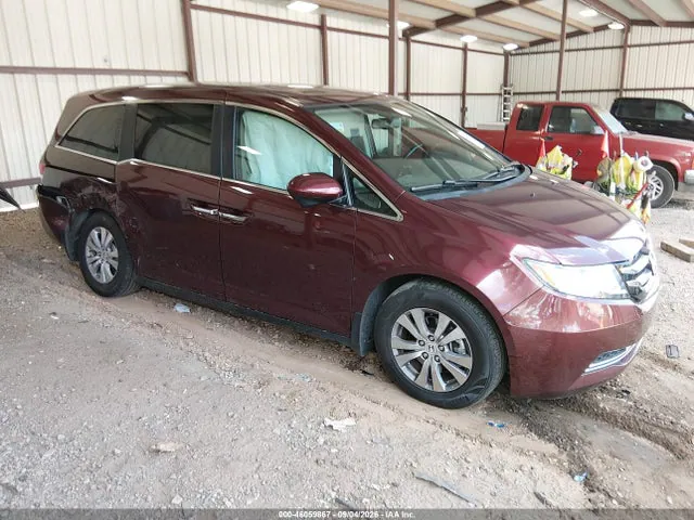 2016 Honda Odyssey Ex-l VIN 5FNRL5H6XGB070766 фото 1