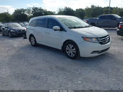 5FNRL5H65GB113314 — 2016 Honda Odyssey EX-L, Передняя часть слева (Left Front), фото до ремонта
