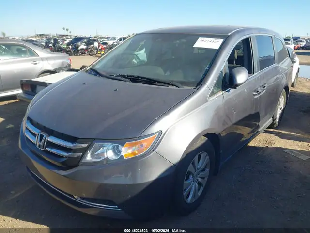 2016 Honda Odyssey Ex-l VIN 5FNRL5H6XGB004461 фото 2