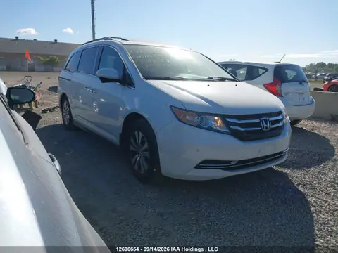 5FNRL5H64HB503872 — 2017 Honda Odyssey EX-L, Левый бок (Left Side), фото до ремонта