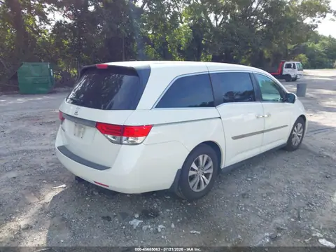 2017 Honda Odyssey Ex-l VIN 5FNRL5H62HB015360 фото 4