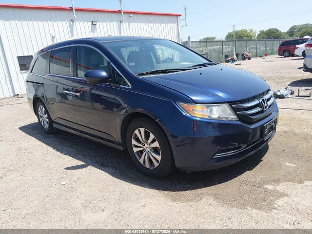 2017 Honda Odyssey Ex-l VIN 5FNRL5H62HB021370 фото 1