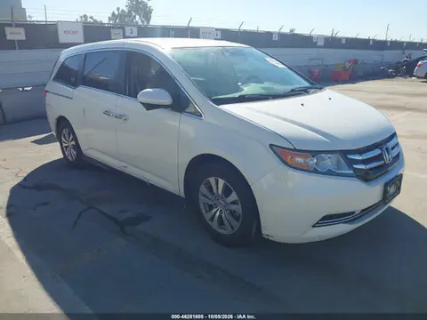 5FNRL5H65HB010489 — 2017 Honda Odyssey EX-L, Задняя часть (Rear), фото до ремонта