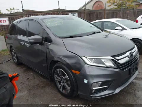 5FNRL6H6XKB509737 — 2019 Honda Odyssey EX-L, Передняя часть справа (Right Front), фото до ремонта