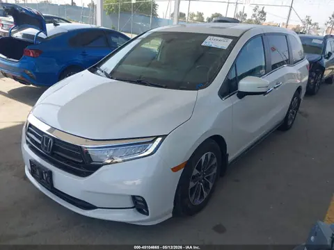 2021 Honda Odyssey Ex-l VIN 5FNRL6H78MB003254 фото 2