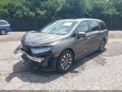 2022 Honda Odyssey Ex-l VIN 5FNRL6H76NB020524 фото 2