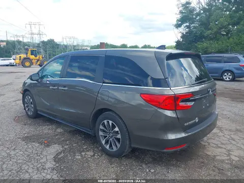 2022 Honda Odyssey Ex-l VIN 5FNRL6H76NB020524 фото 3