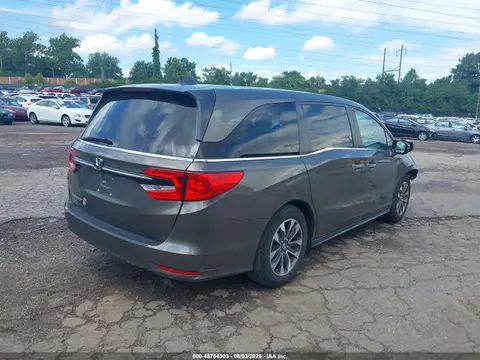2022 Honda Odyssey Ex-l VIN 5FNRL6H76NB020524 фото 4